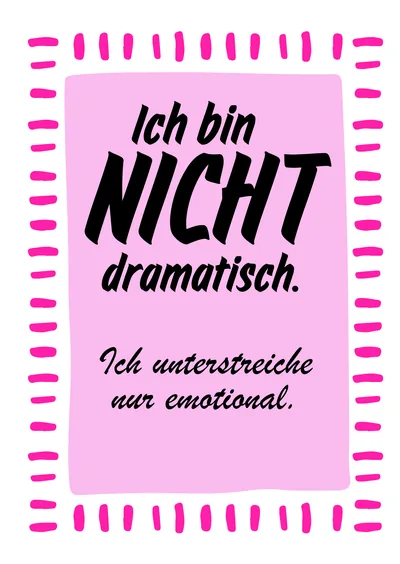 Postkarte Edition „Einfach Ich“, Motiv 01