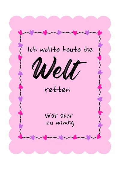 Postkarte Edition „Einfach Ich“, Motiv 04
